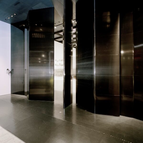 Gallery 48 : entrance pivot doors