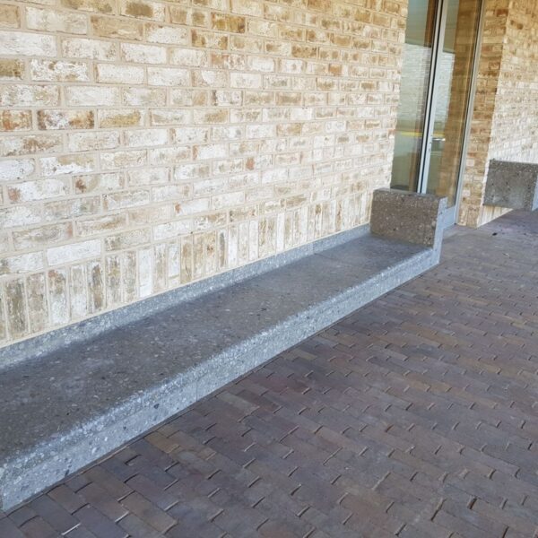 Stainless steel bench supports